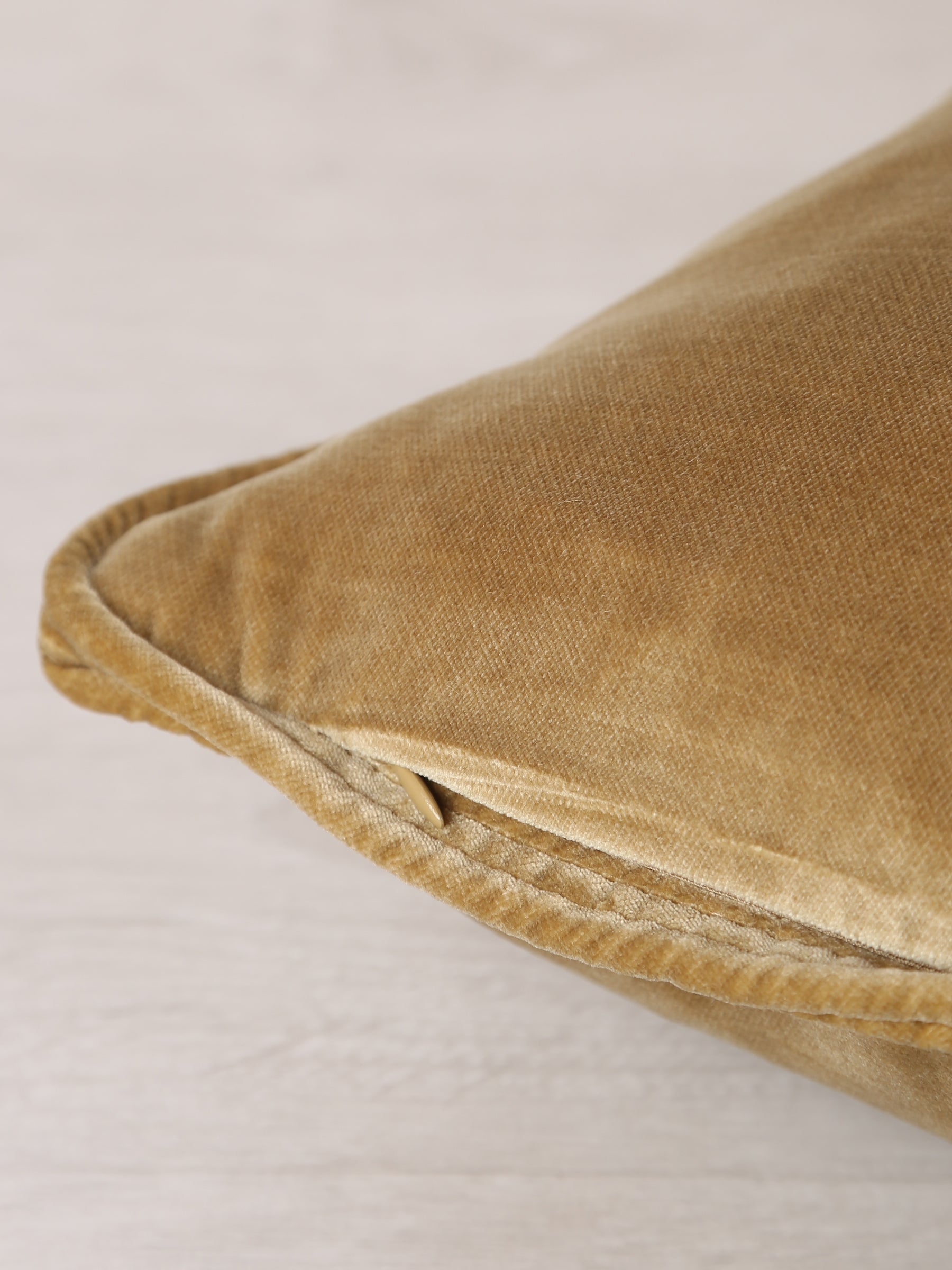 Darcy Velvet Cushion - Dusty Olive - 43 X 43cm