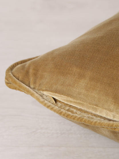 Darcy Velvet Cushion - Dusty Olive - 43 X 43cm