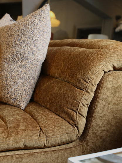 The Addison Velvet Sofa - Caramel Mocha (June Delivery)