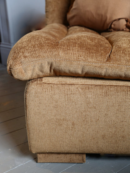 The Addison Velvet Sofa - Caramel Mocha (June Delivery)