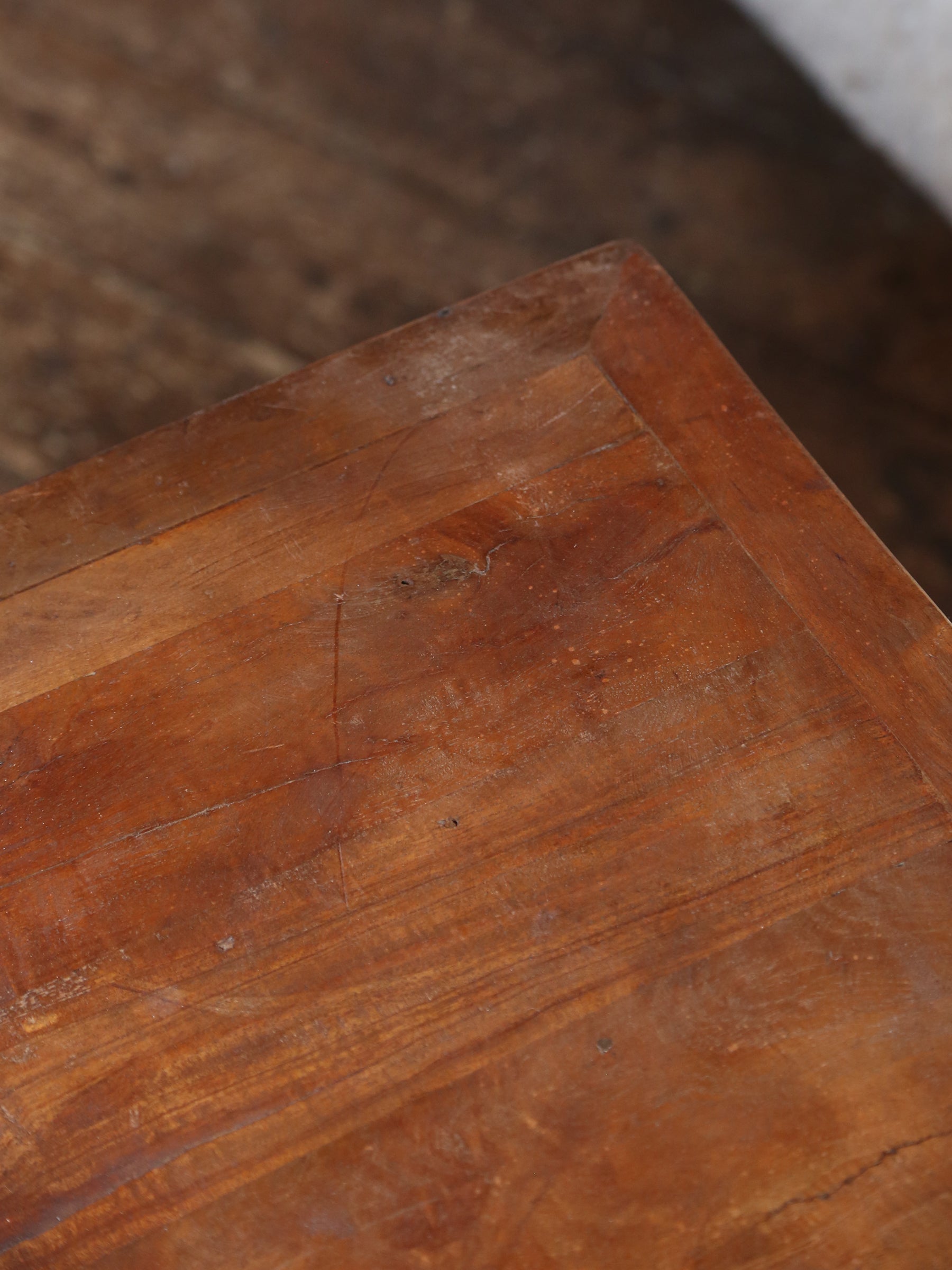 Villum Rustic Side Table - Reclaimed Wood