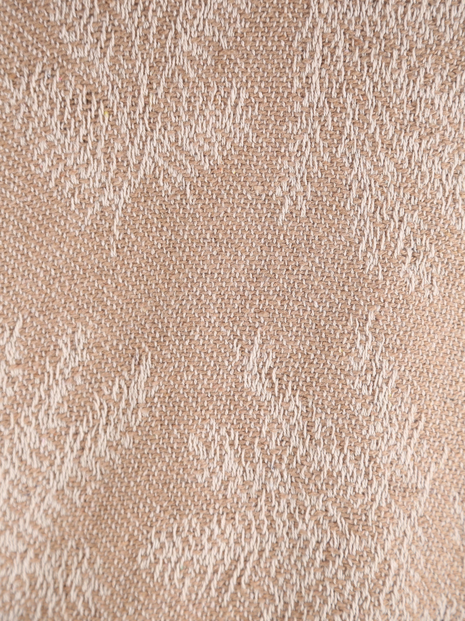 Gabriela - Recycled Cotton Throw - Taupe, Brown AUGUST