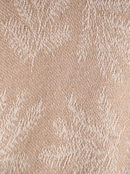 Gabriela - Recycled Cotton Throw - Taupe, Brown AUGUST