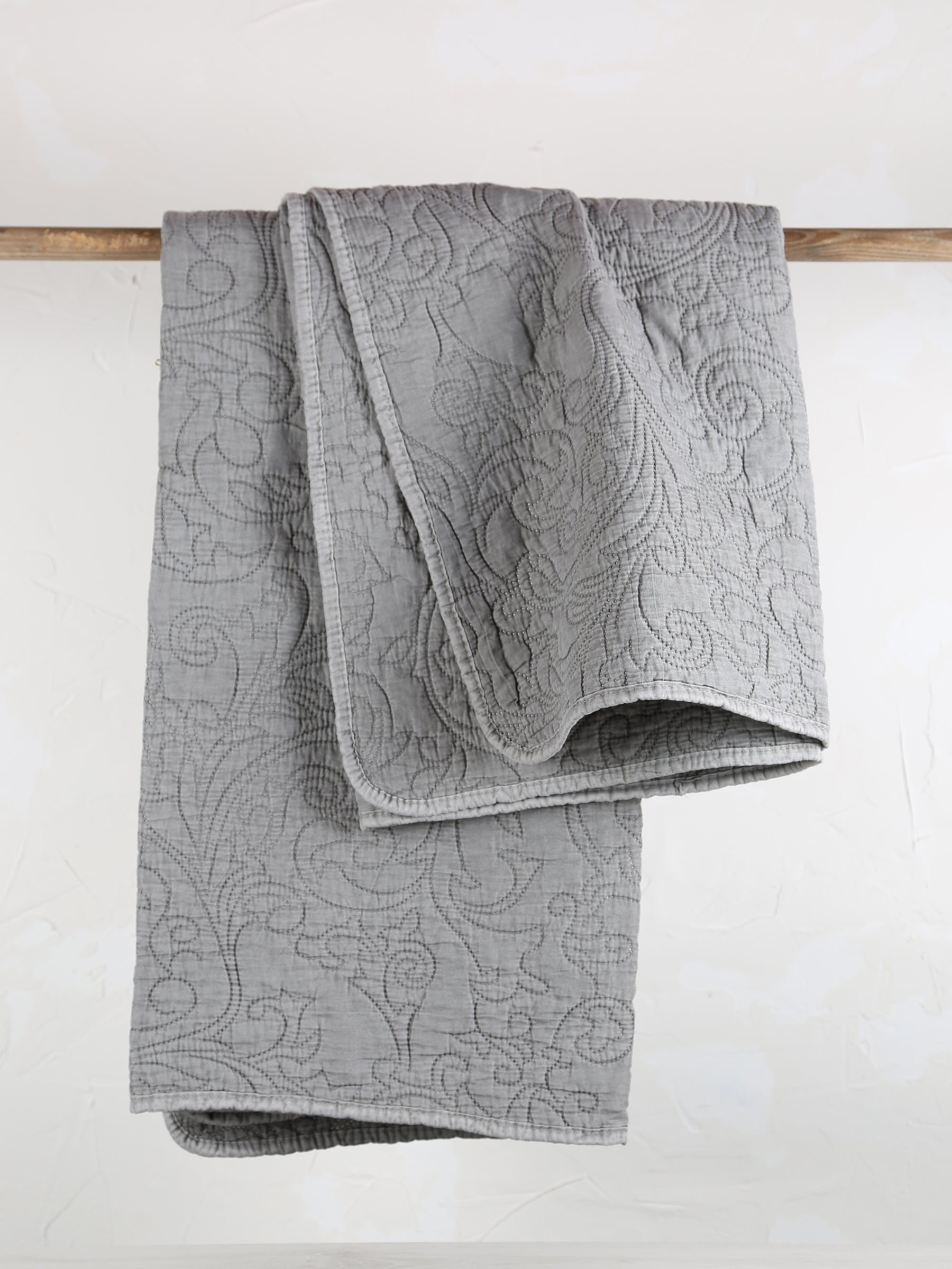 Isabelle Throw - Charcoal Grey