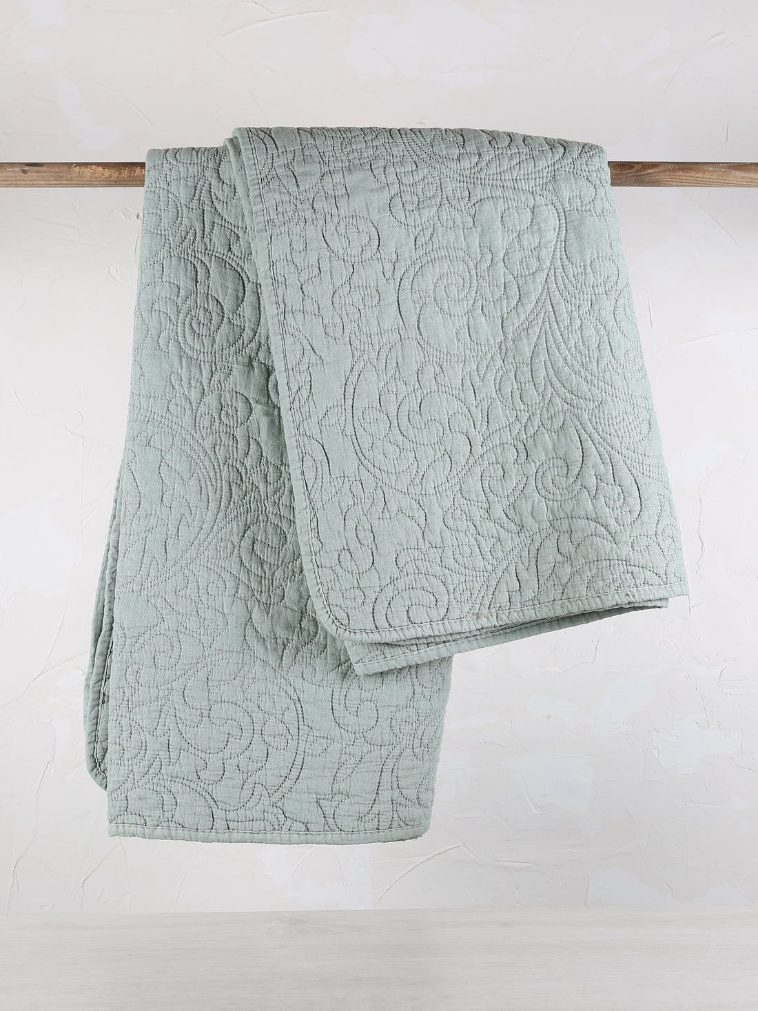 Isabelle Quilted Throw - Laurel