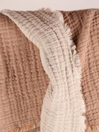 Emilio Recycled Textured Throw - Epicia - 130x200