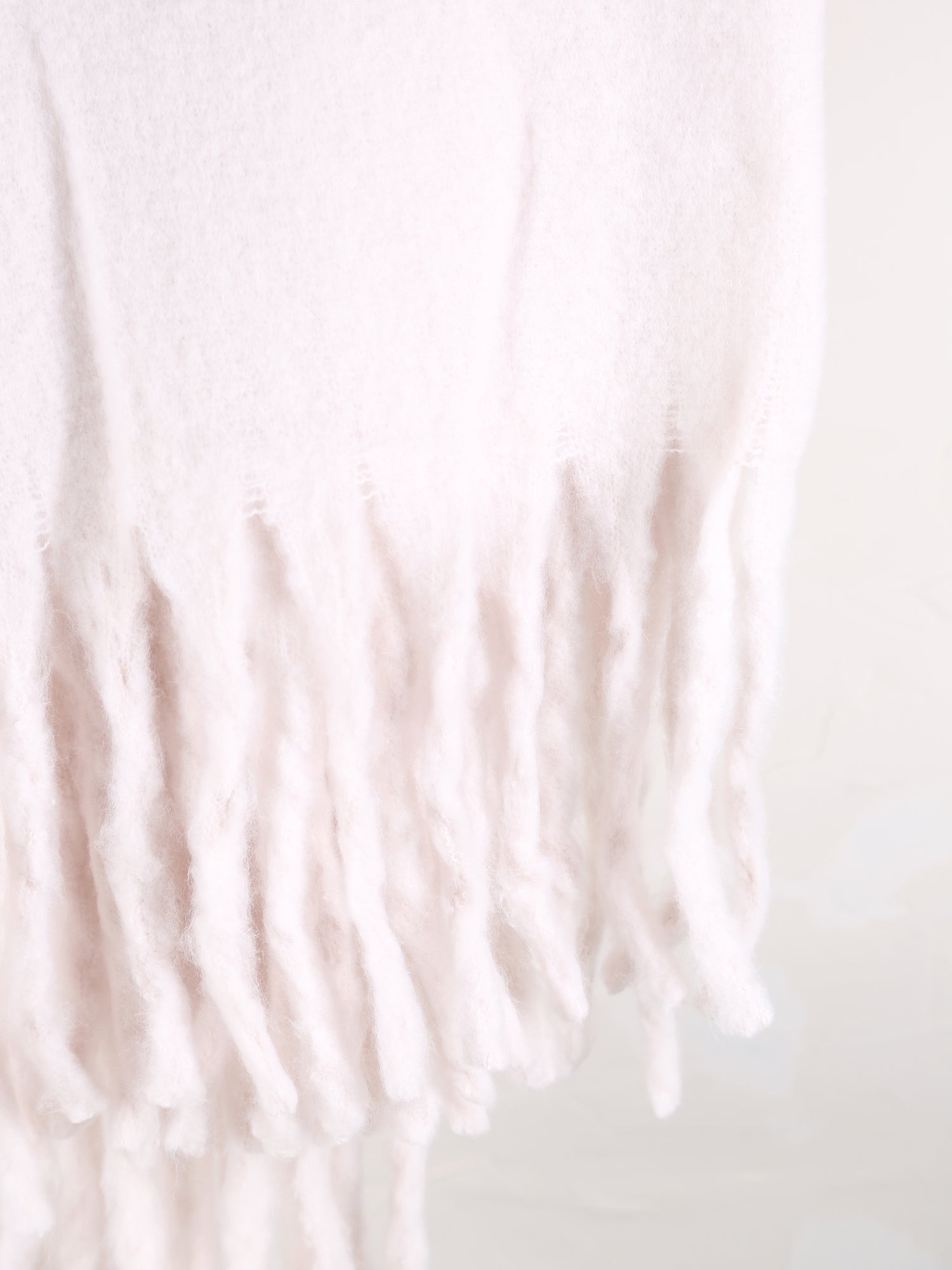 Isabel Striped Recycled Plain Throw - Naturel - 130 X 160