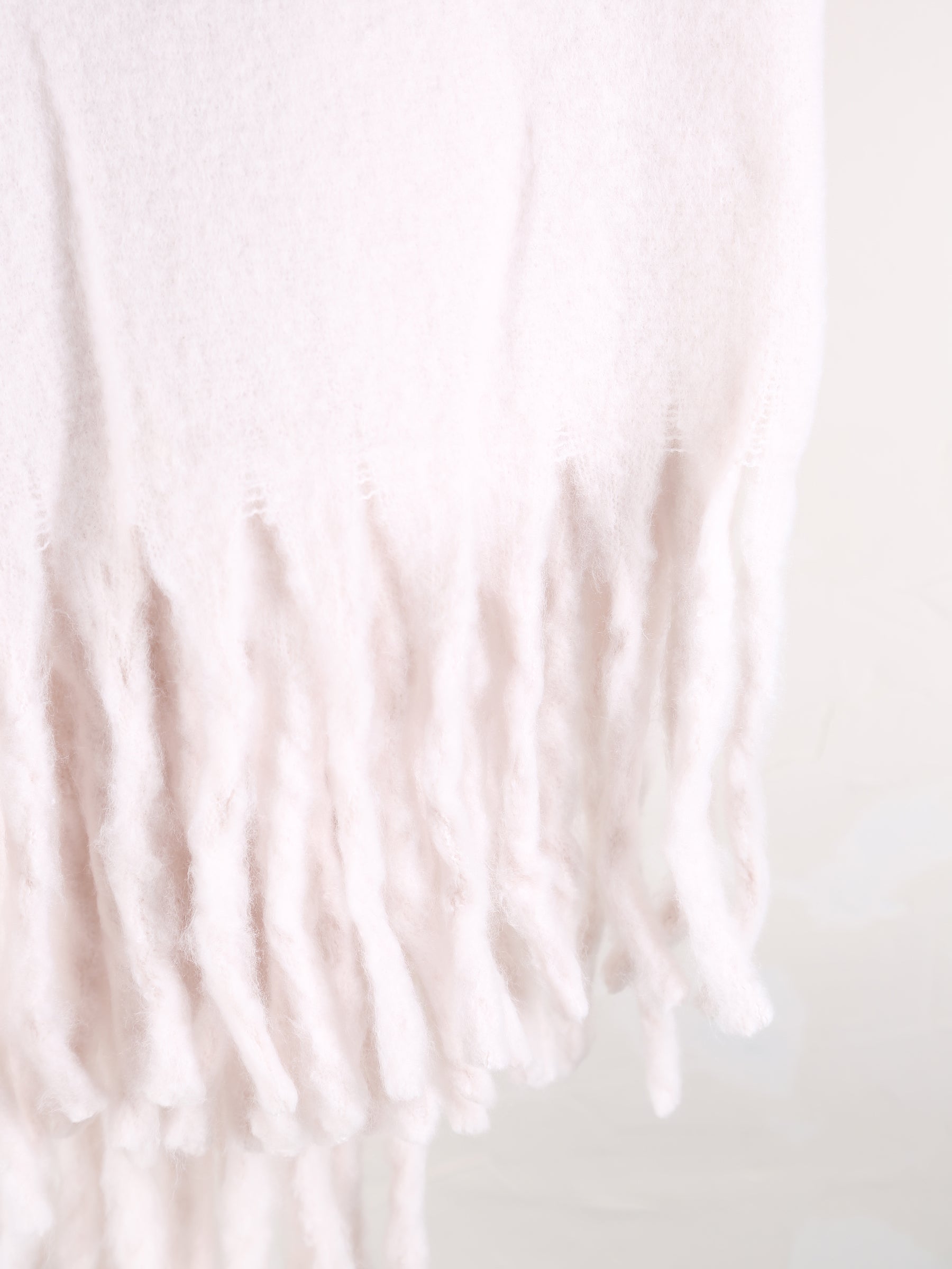 Isabel Striped Recycled Plain Throw - Naturel - 130 X 160