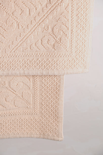 Enzo Bath Mat in Powder - 2 Sizes Available