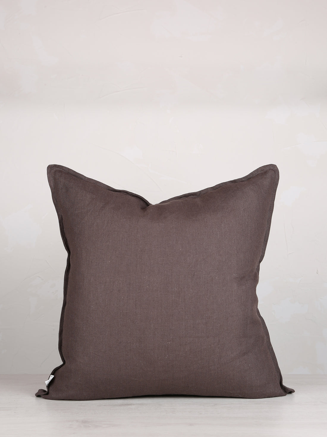 Efina Linen Cushion - Dark Brown - 2 Sizes Available