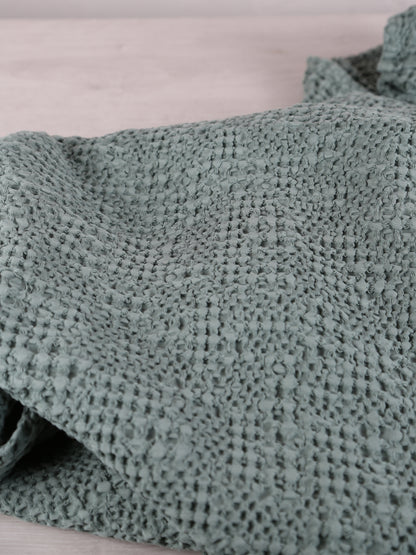 Stonewashed Cotton Tana Bedspread Throw - Vert - 3 Sizes Available