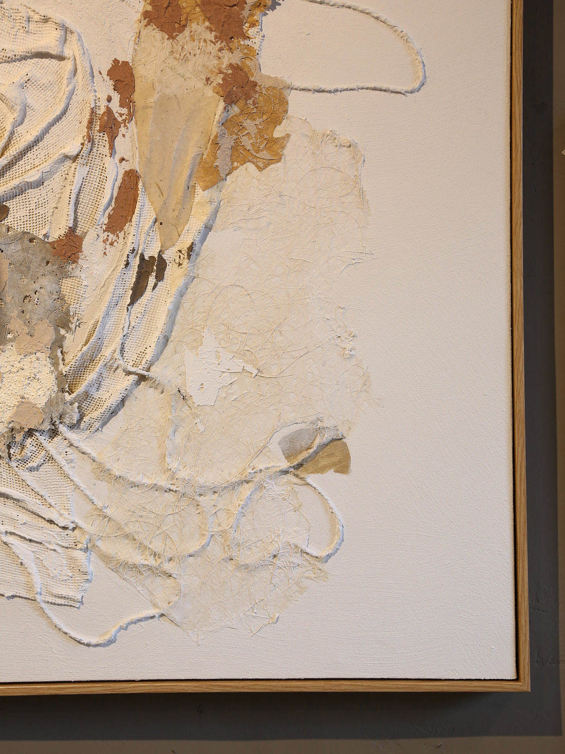 Frida - Hand Painted Abstract Artwork - Sage