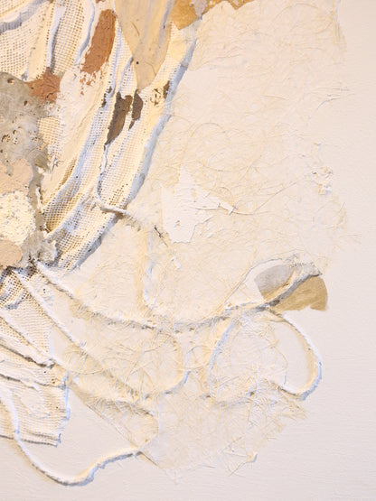 Frida - Hand Painted Abstract Artwork - Sage