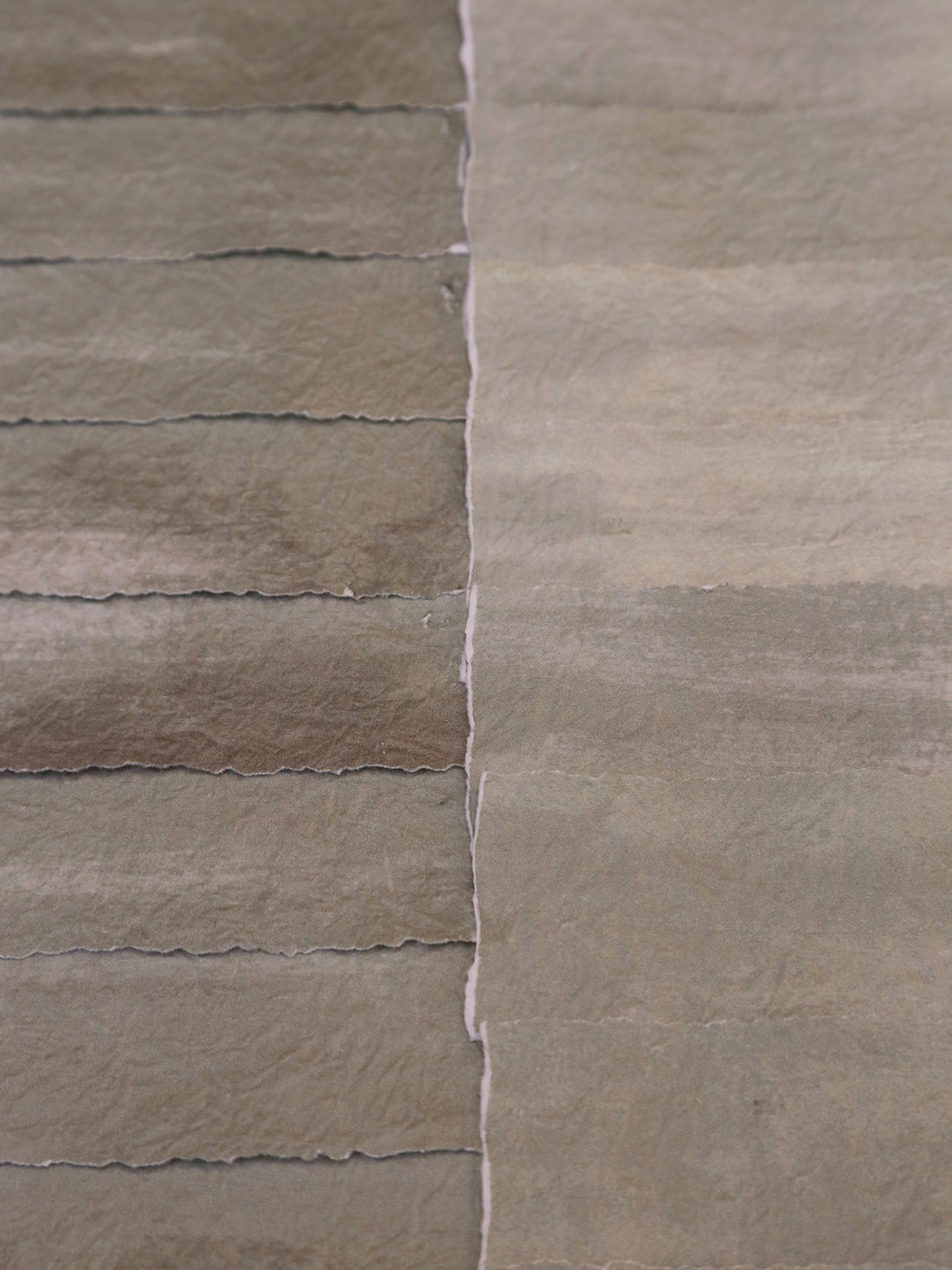 Oran - Hand Painted Abstract Artwork - Sage