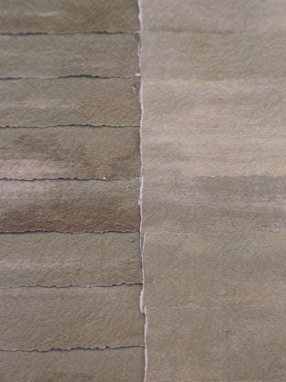 Oran - Hand Painted Abstract Artwork - Sage