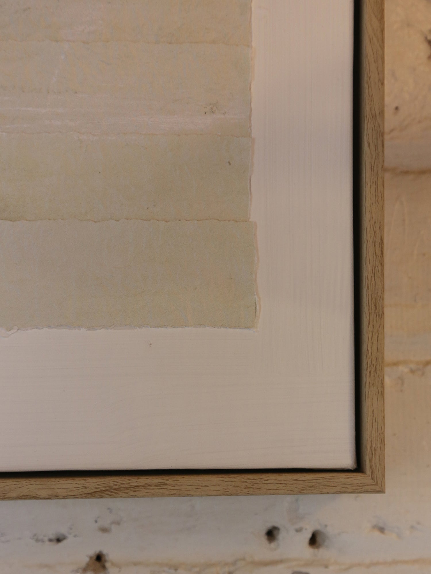 Oran - Hand Painted Abstract Artwork - Sage