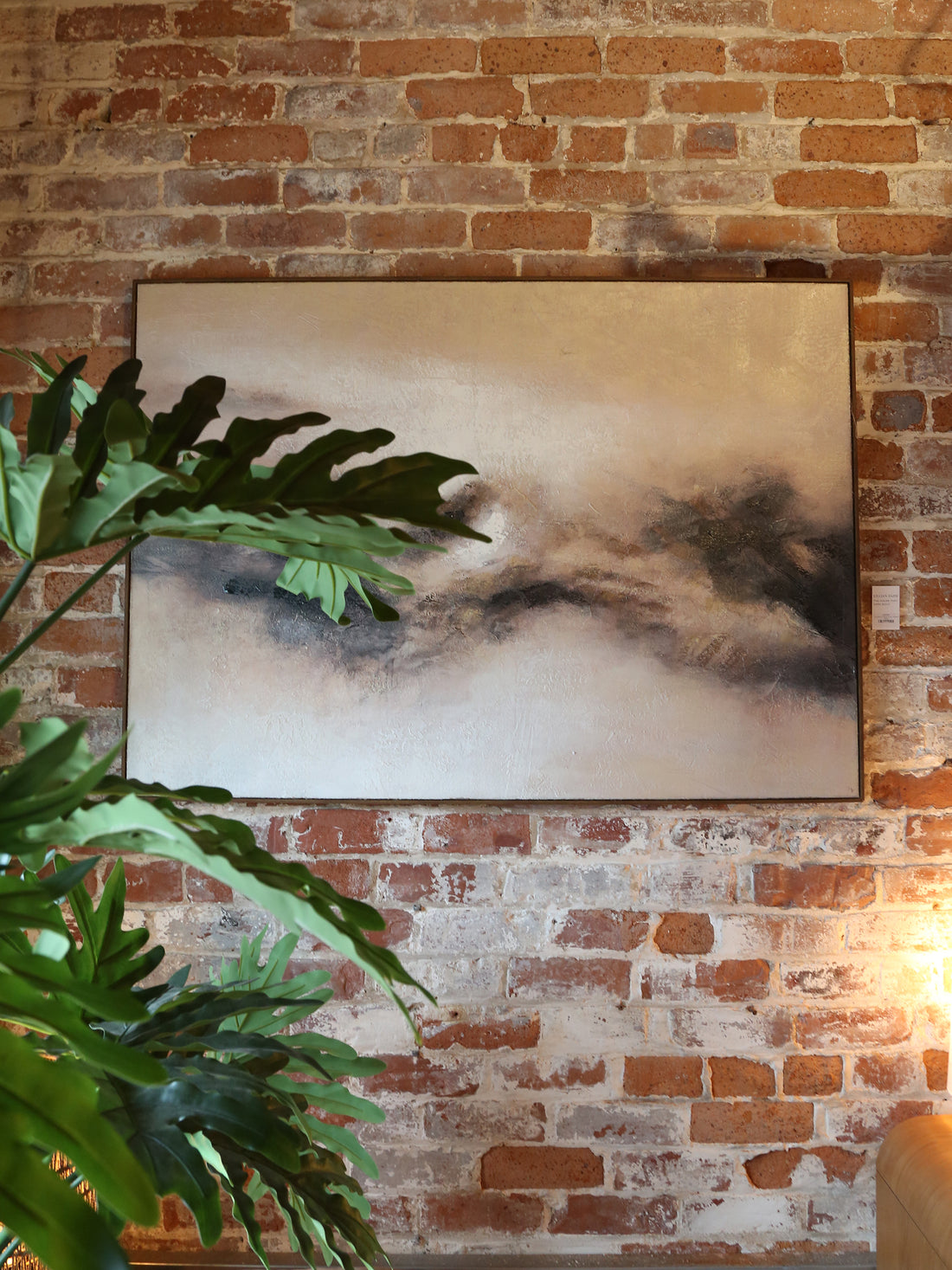 Hessiah Abstract Framed Canvas