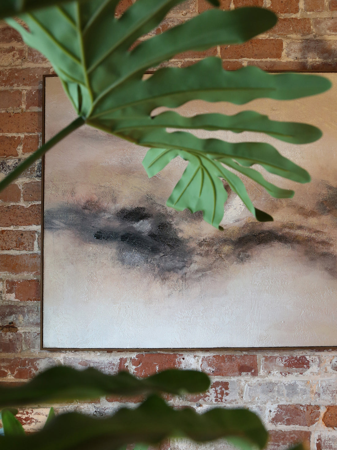 Hessiah Abstract Framed Canvas