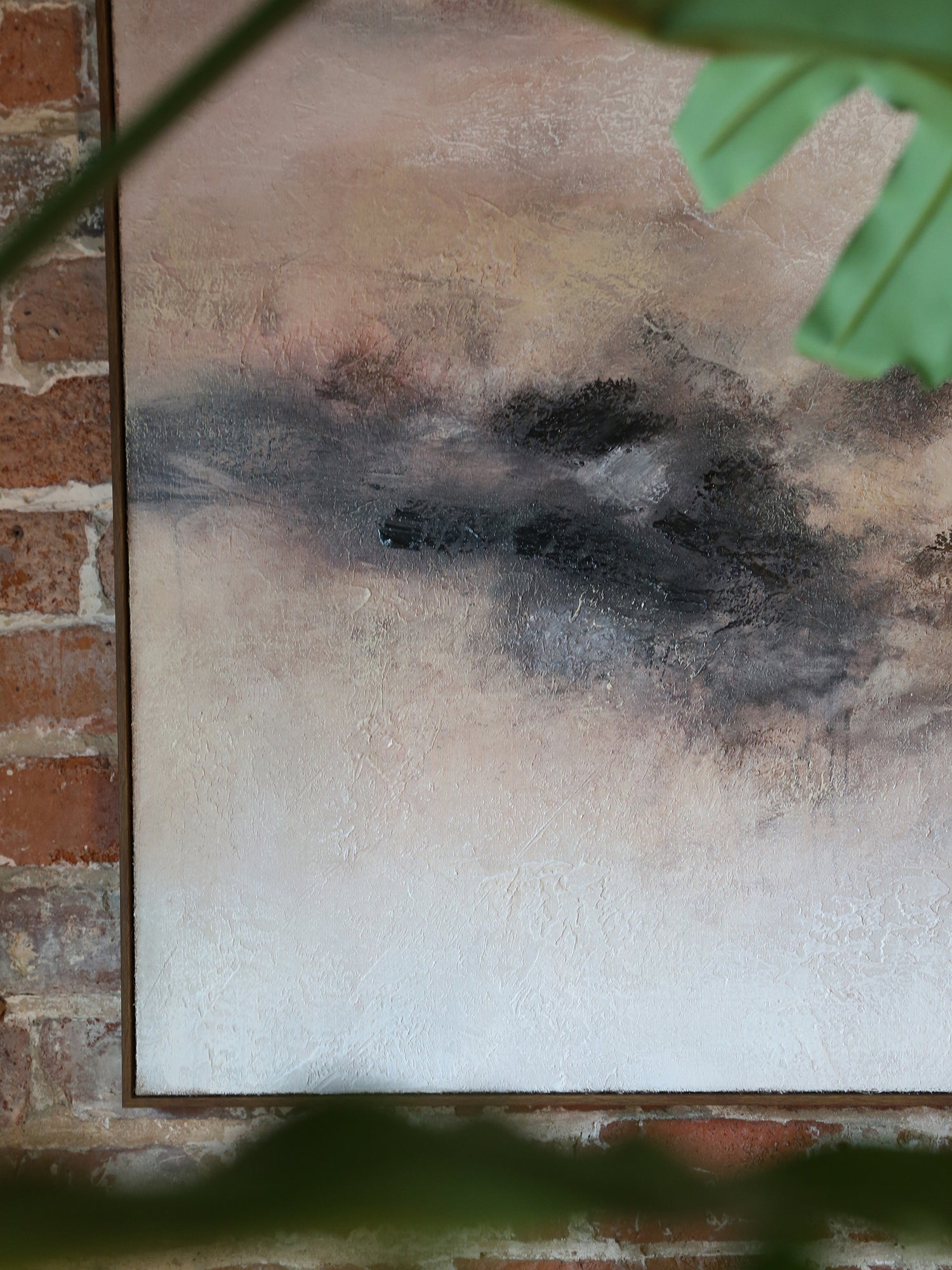 Hessiah Abstract Framed Canvas