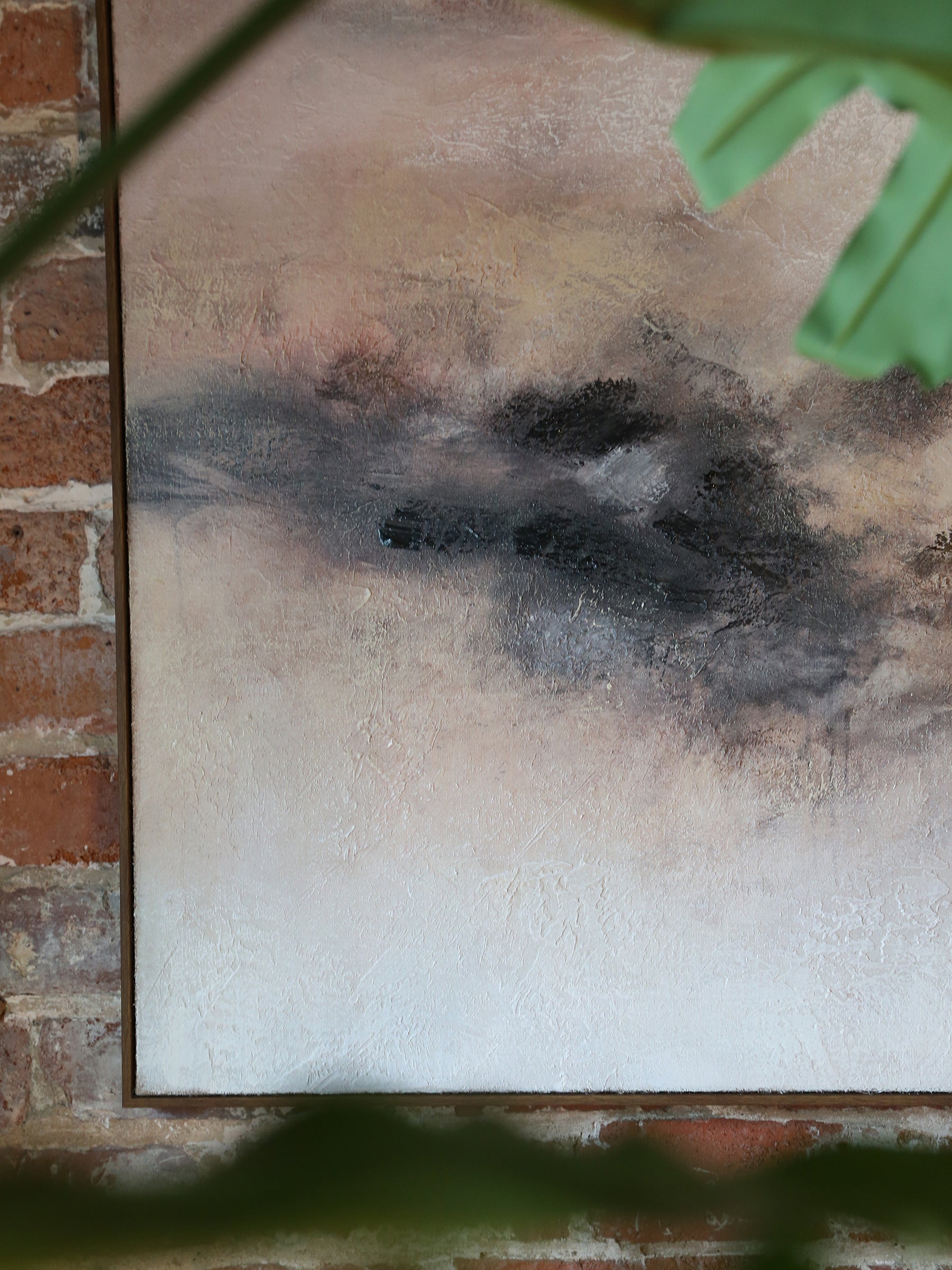 Hessiah Abstract Framed Canvas