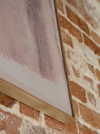 Elm - Hand Painted Abstract Artwork - Muted Shades