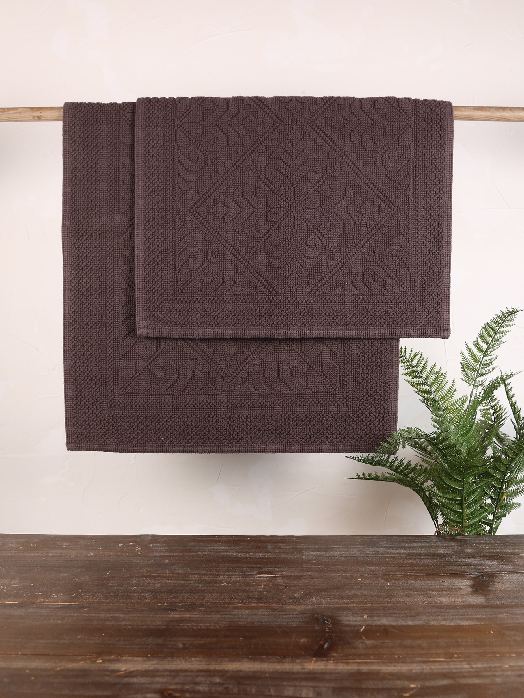 Enzo Bath Mat in Ebony - 2 Sizes Available