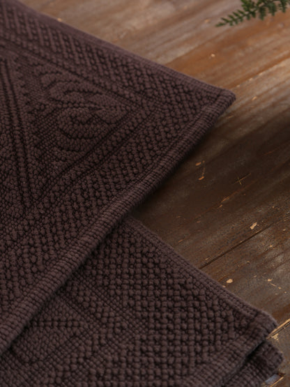 Enzo Bath Mat in Ebony - 2 Sizes Available