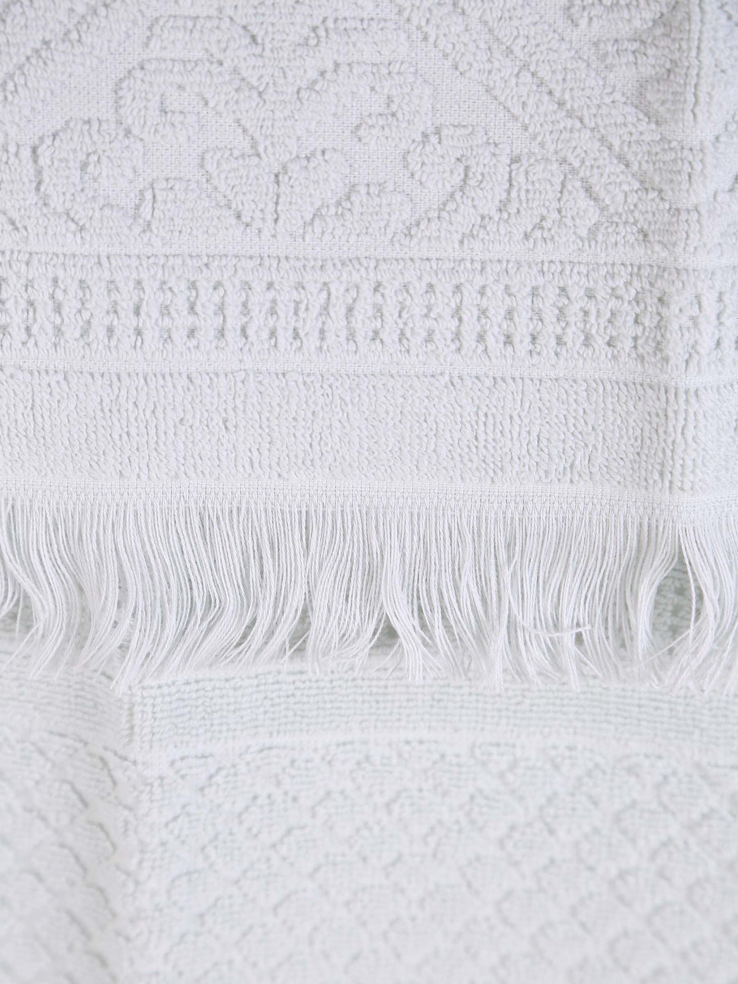 Embossed Jacquard Towel in Jade - 4 Sizes Available