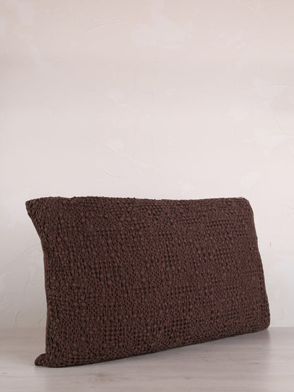 Tana Honeycomb Cushion - Café