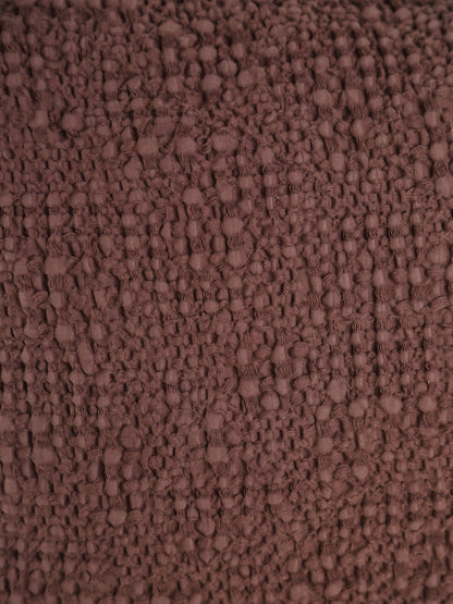 Tana Honeycomb Cushion - Café
