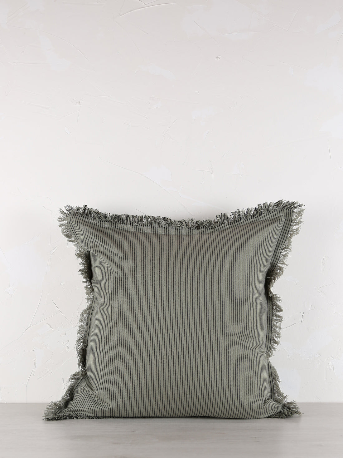Laurel Striped Cushion - Colour Options Available - 50x50cm
