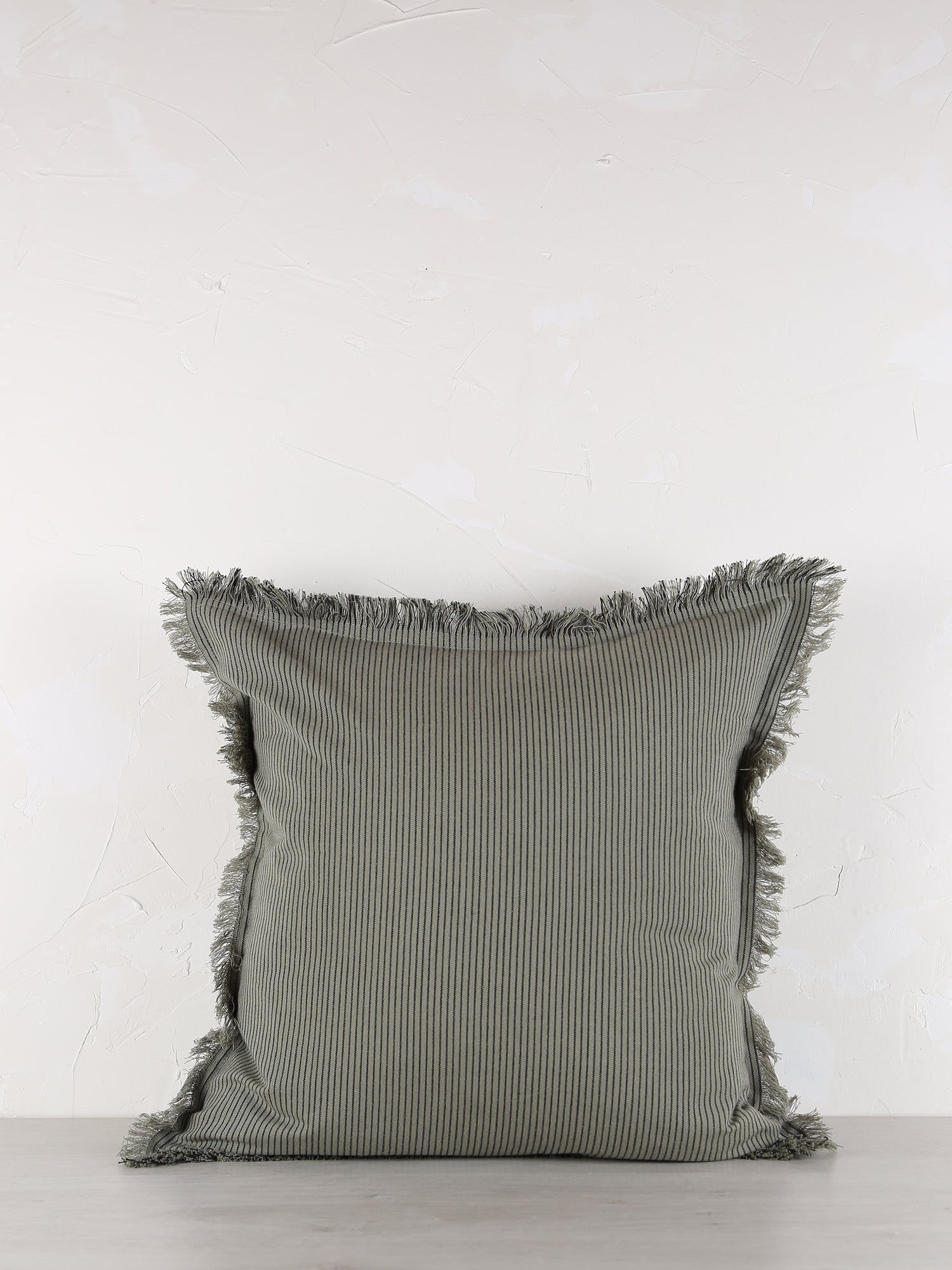 Laurel Striped Cushion - Colour Options Available - 50x50cm