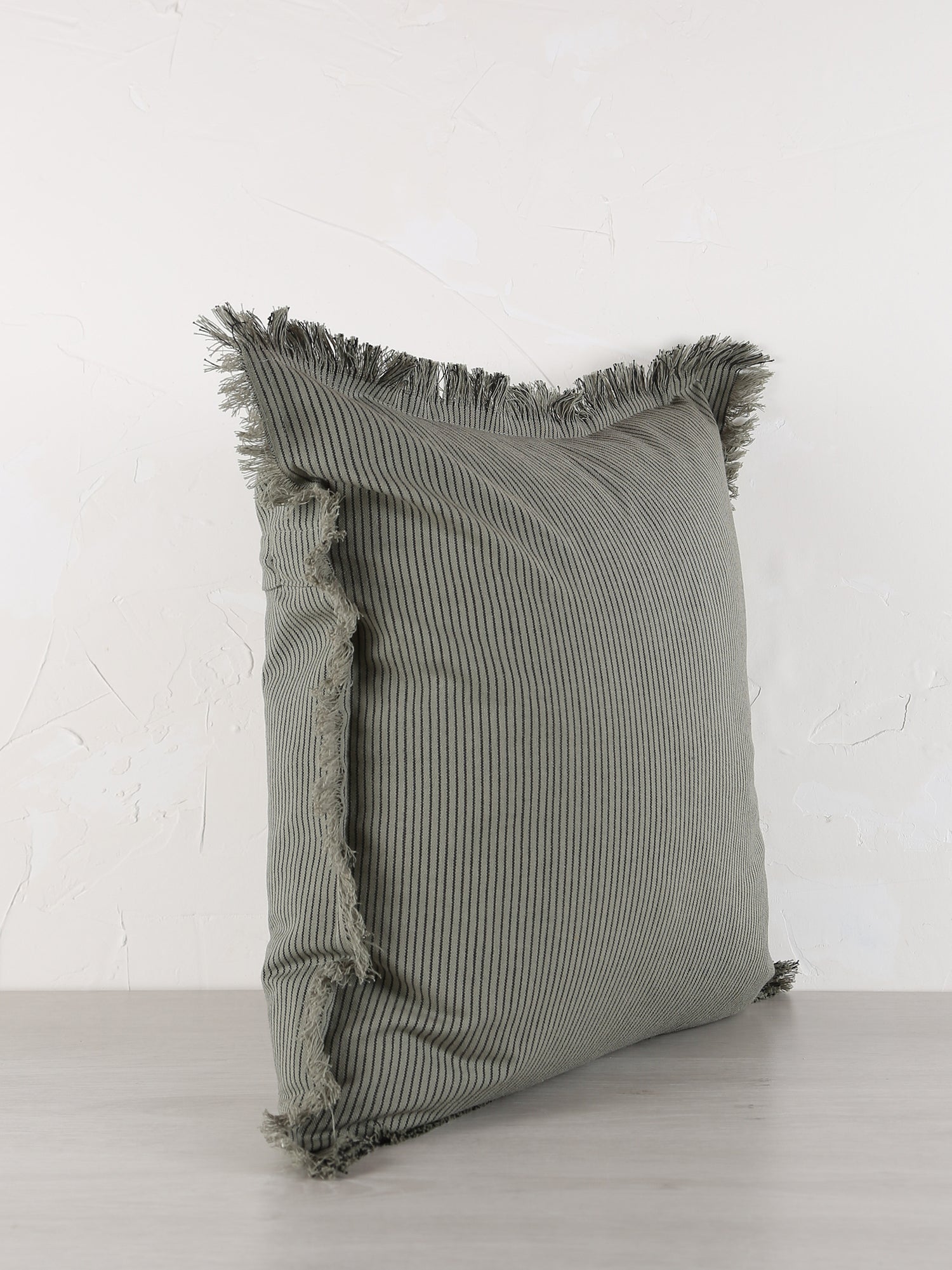 Laurel Striped Cushion - Colour Options Available - 50x50cm