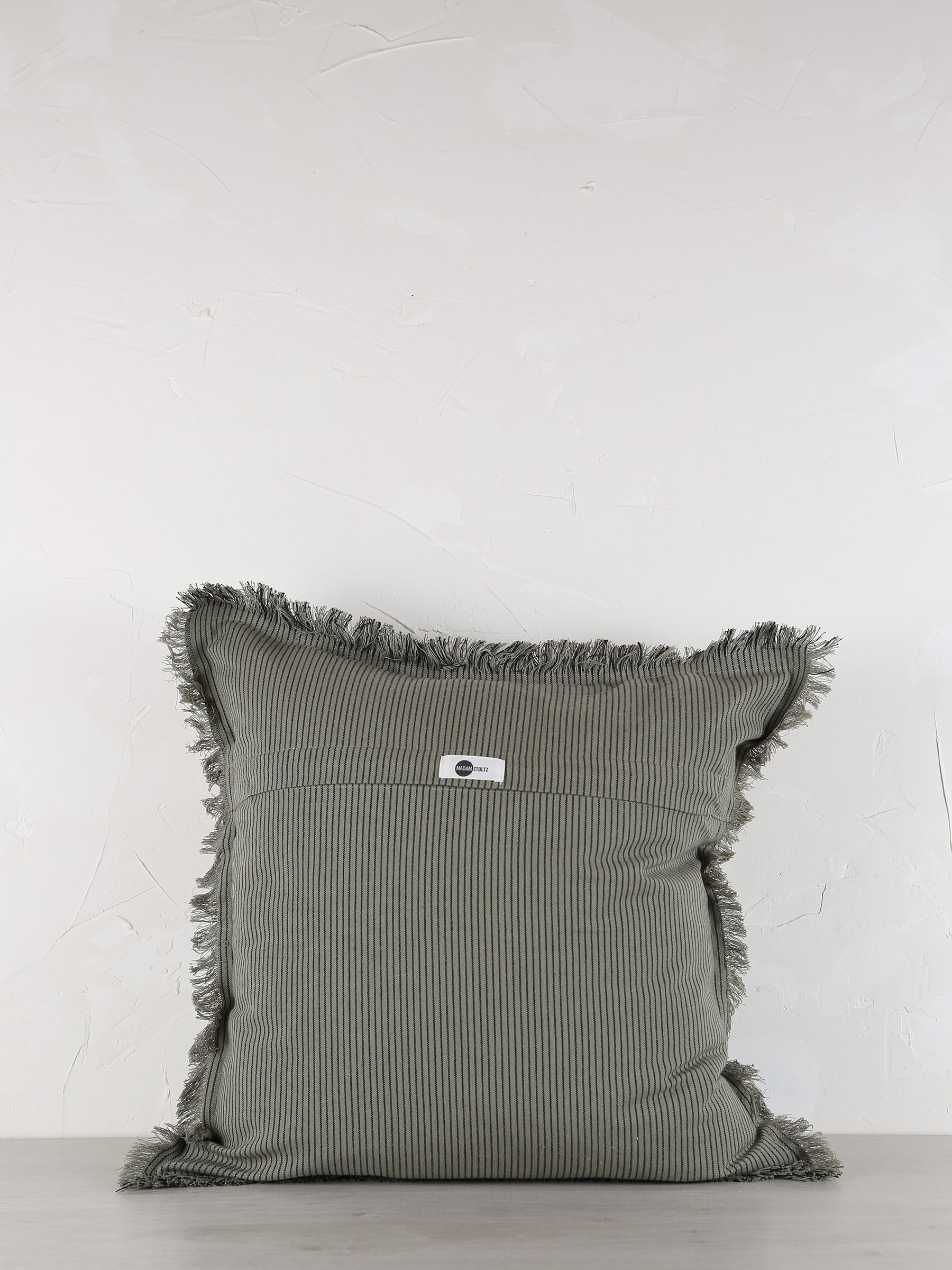 Laurel Striped Cushion - Colour Options Available - 50x50cm