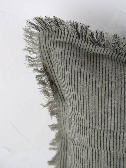 Laurel Striped Cushion - Colour Options Available - 50x50cm
