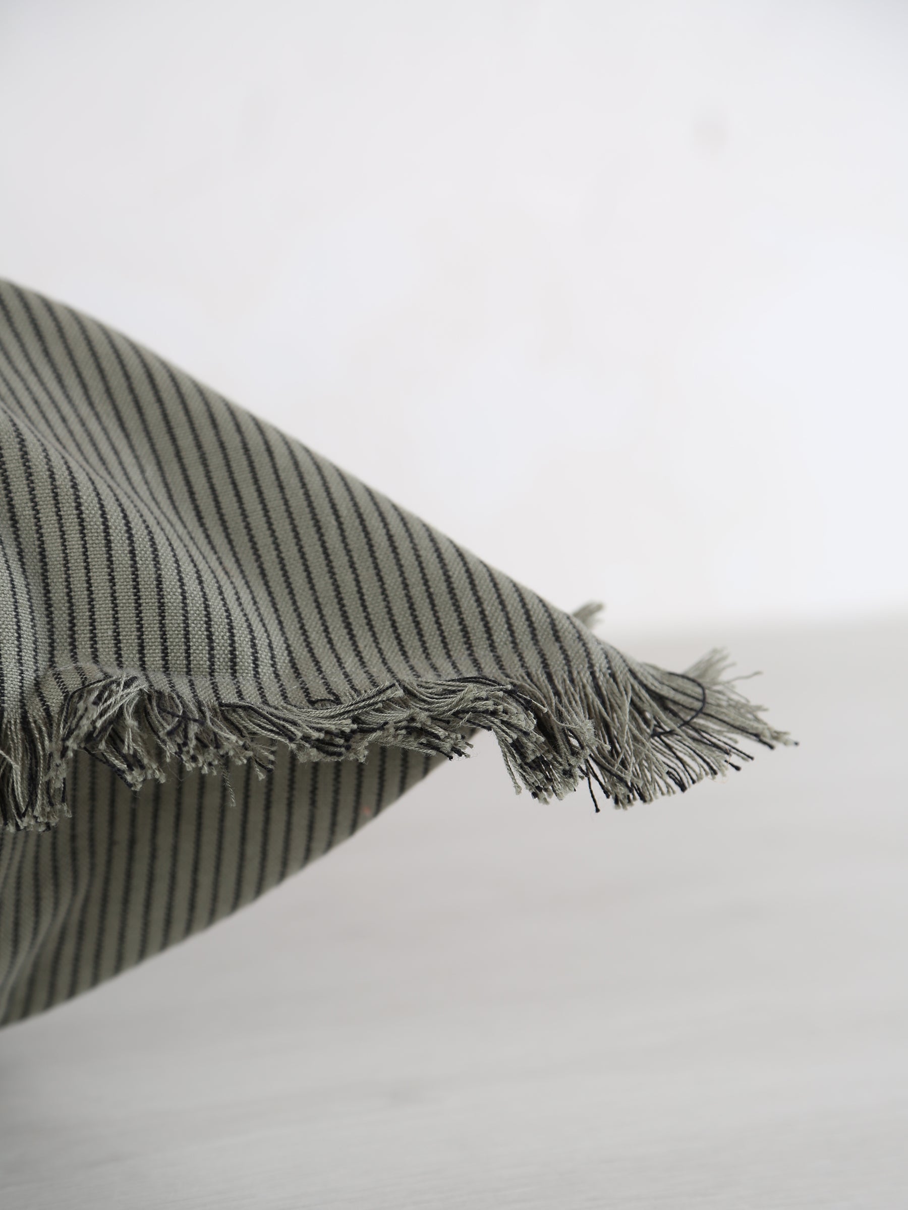 Laurel Striped Cushion - Colour Options Available - 50x50cm