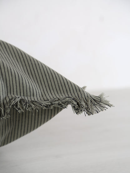 Laurel Striped Cushion - Colour Options Available - 50x50cm