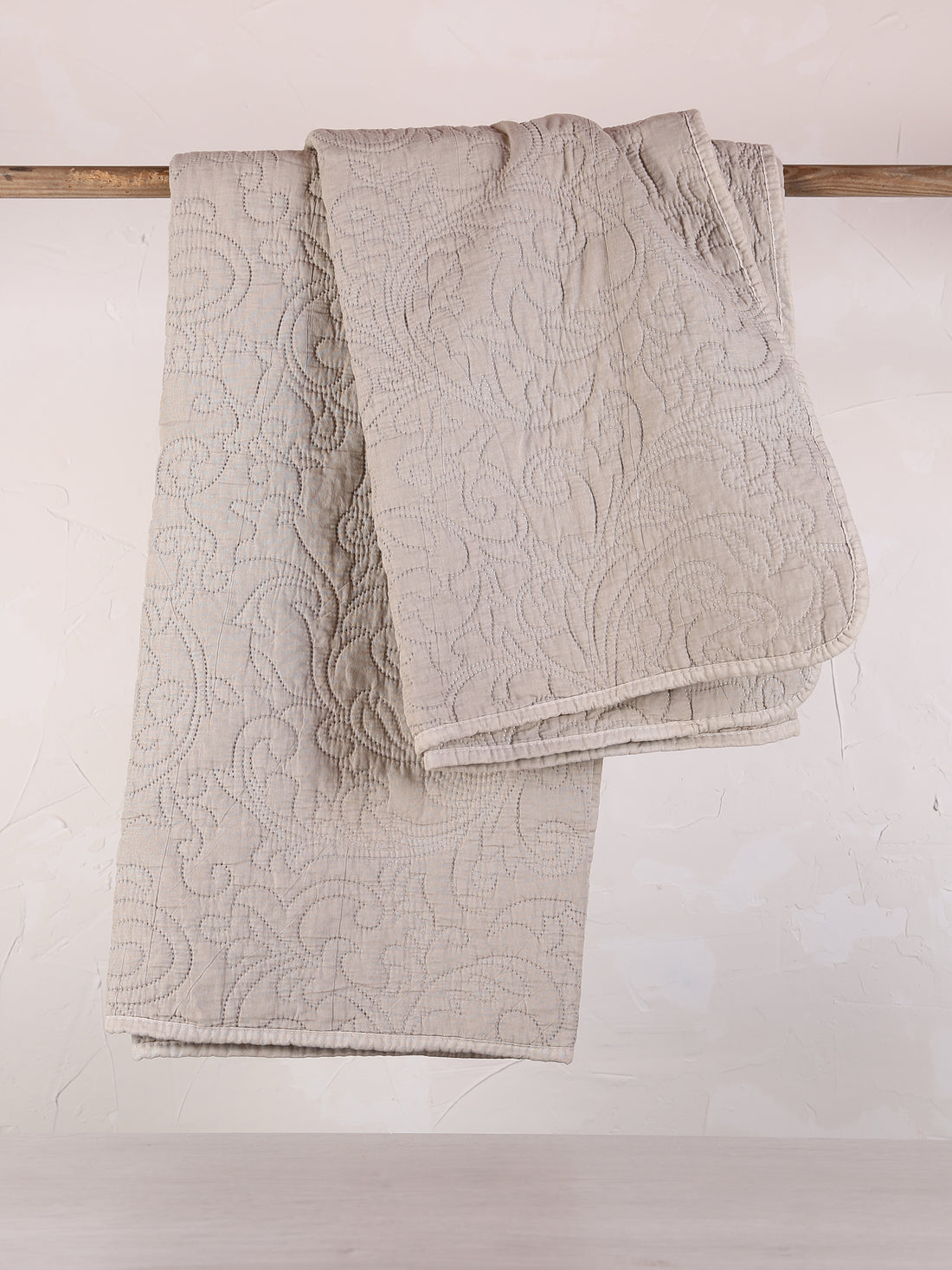 Isabelle Throw - Eucalyptus Grey