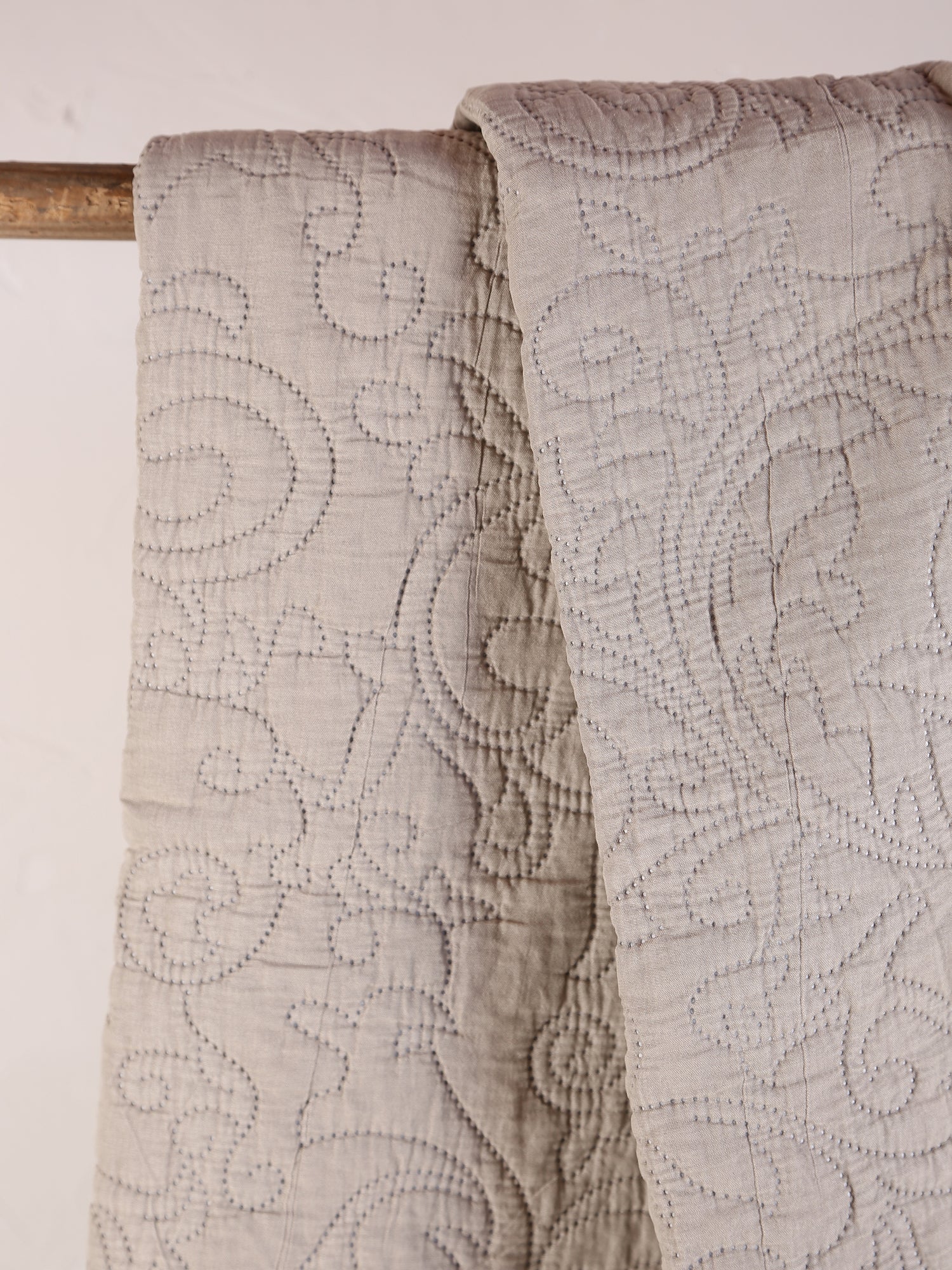 Isabelle Throw - Eucalyptus Grey