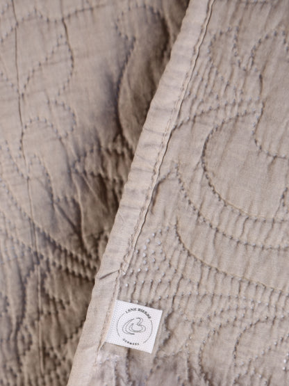 Isabelle Throw - Eucalyptus Grey