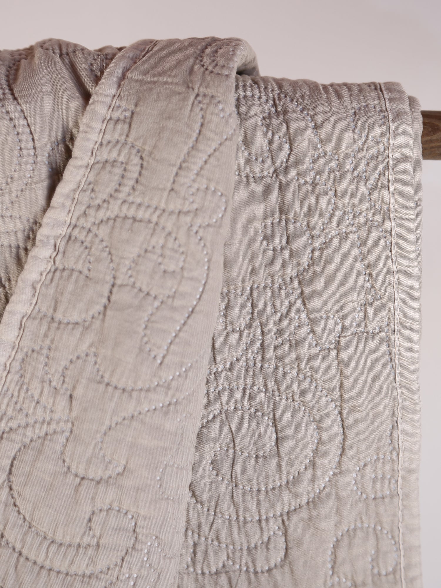 Isabelle Throw - Eucalyptus Grey