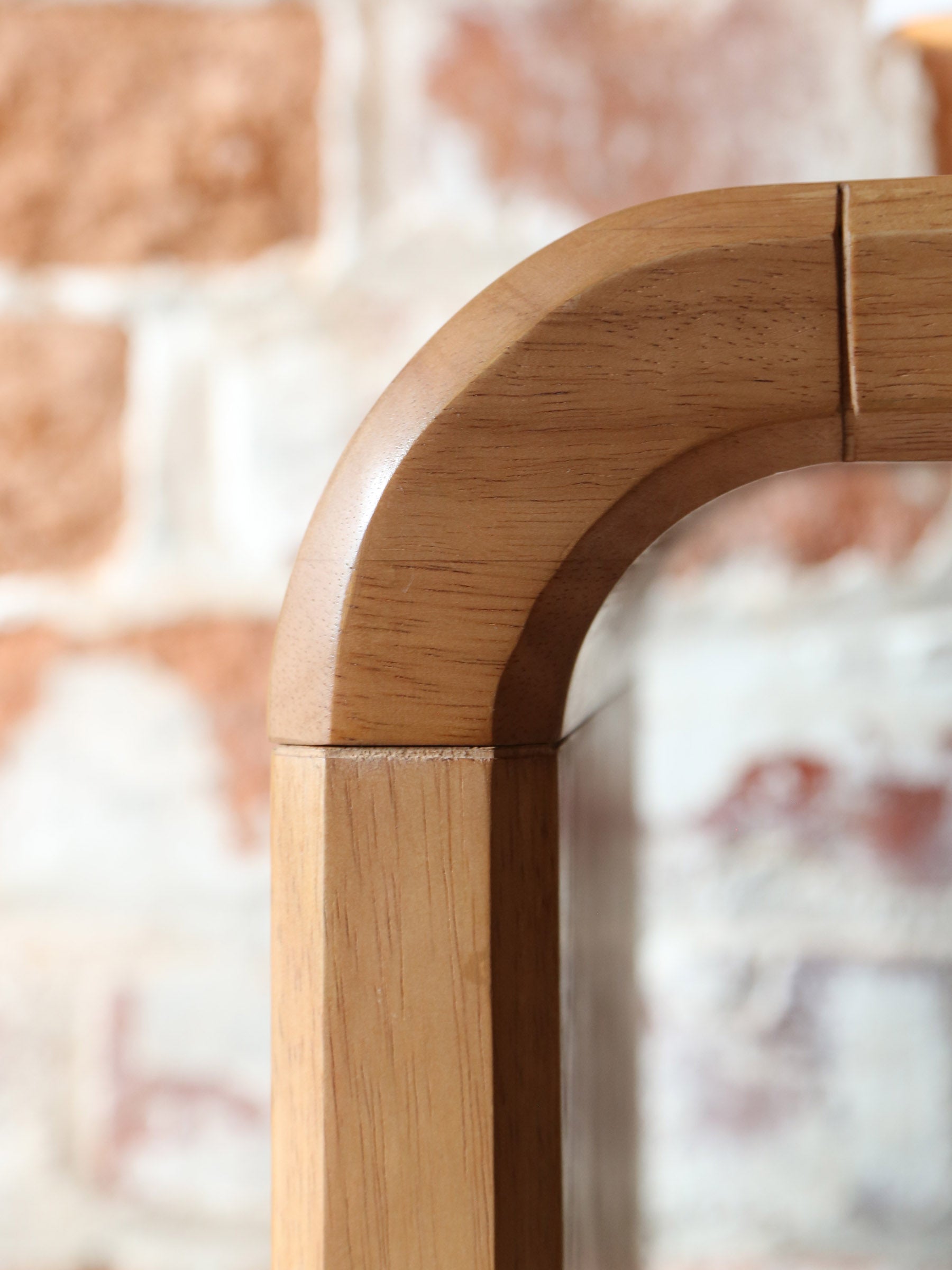 Brave Console Table - Solid Rubber Wood - Naturel