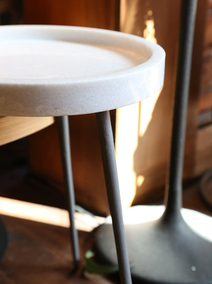 Esti Marble Side Table - 2 Colours Available