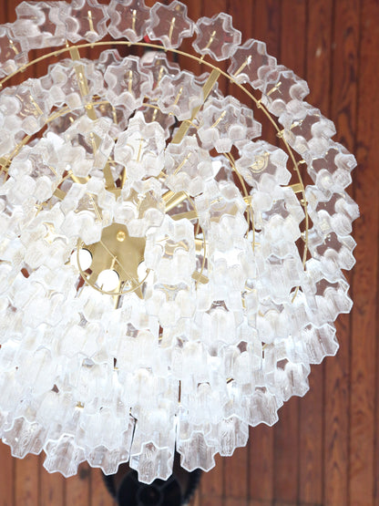 Nocturne Cascading Glass Chandelier