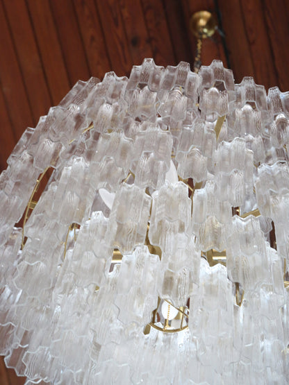 Nocturne Cascading Glass Chandelier