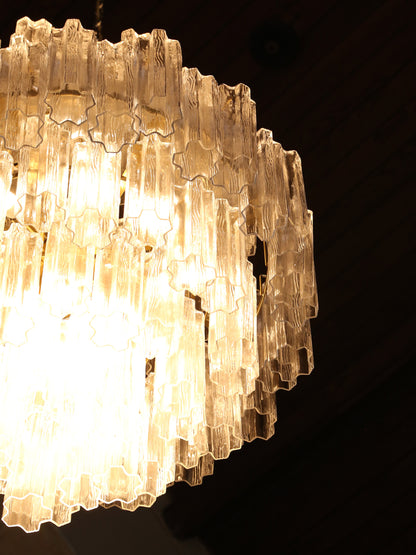 Nocturne Cascading Glass Chandelier