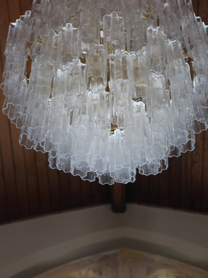 Nocturne Cascading Glass Chandelier