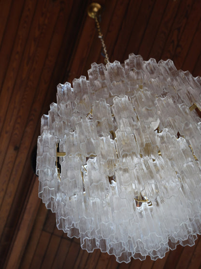 Nocturne Cascading Glass Chandelier