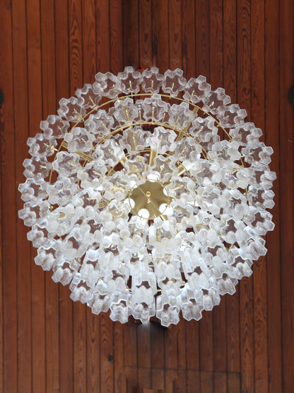 Nocturne Cascading Glass Chandelier