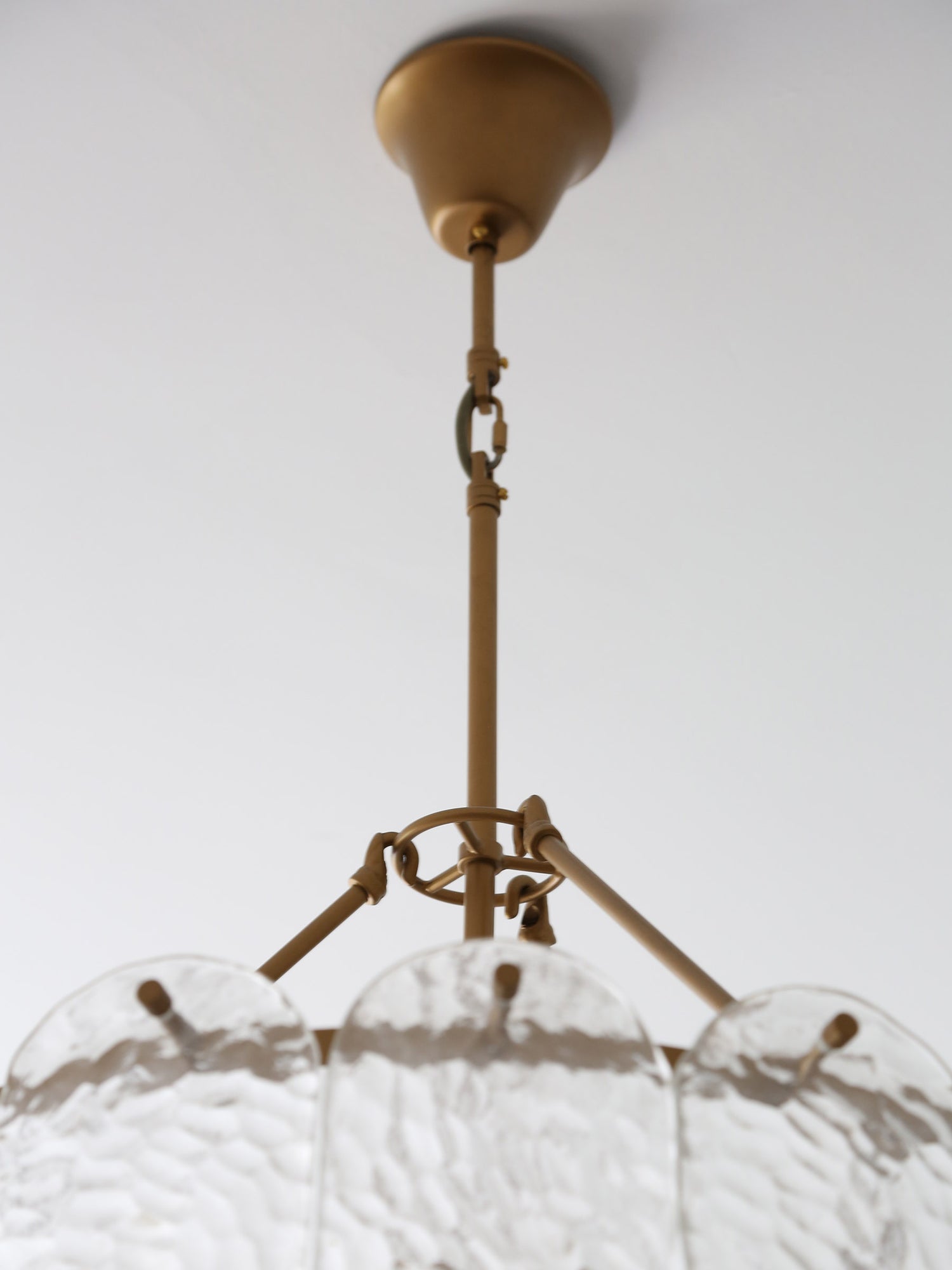 Cascara Hammered Glass Pendant Light